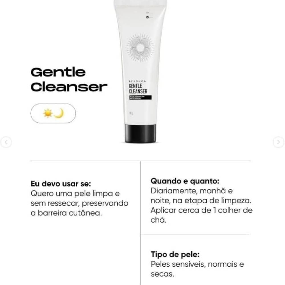 Gel De Limpeza Facial Beyoung Gentle Cleans 90g - 2