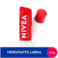 Hidratante Labial Nivea Morango Silvestre Ed. Limitada Rapunzel Disney Princesas 4,8g - 2