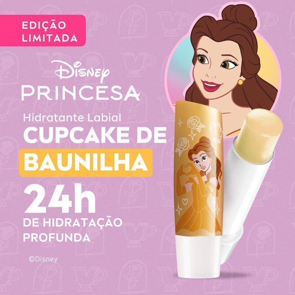 Hidratante Labial Nivea Disney Princesas Cupcake De Baunilha 4,8g - 3