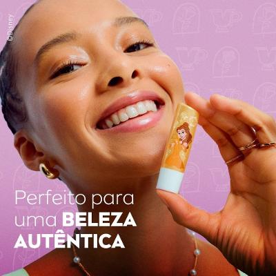 Hidratante Labial Nivea Cupcake De Baunilha Ed. Limitada Bela Disney Princesas 4,8g