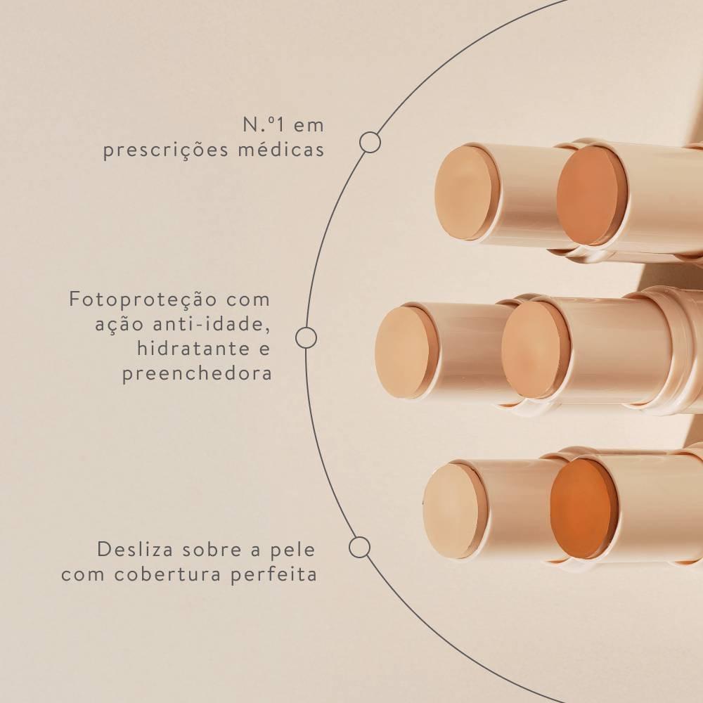 Protetor Solar Facial Adcos Stick Tonalizante Fps80 Bronze 17g - 3