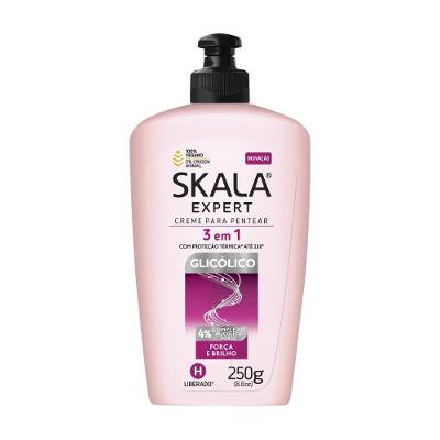 Creme Para Pentear Skala Glicólico 3 Em 1 250g