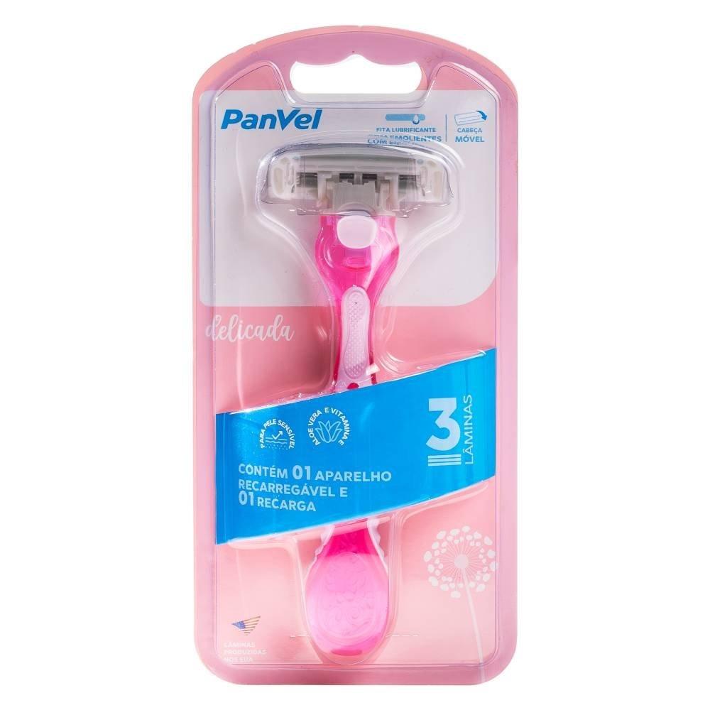 Aparelho Depilatório Recarregável Delicada 3 Lâminas Panvel 1 Unidade - 1