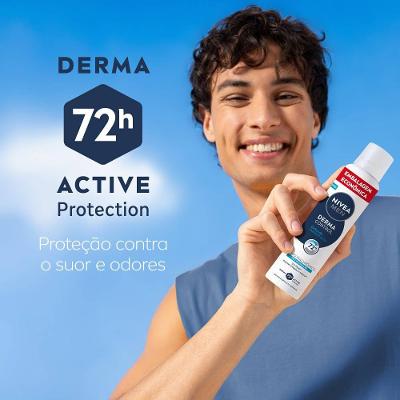 Desodorante Aerossol Nivea Men Derma Control Defende 200ml