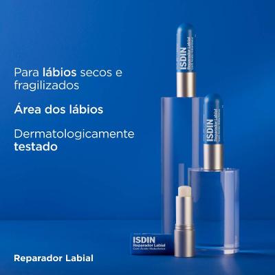 Reparador Labial Em Stick Isdin 4g