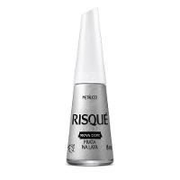 Esmalte Risqué Prata Na Lata Metálico 8ml - 1