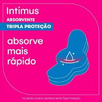 Absorvente Externo Intimus Tripla Proteção Seca Com Abas 42 Unidades - 4
