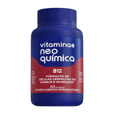 Vitamina B12 Neo Química 60 Comprimidos Mastigáveis