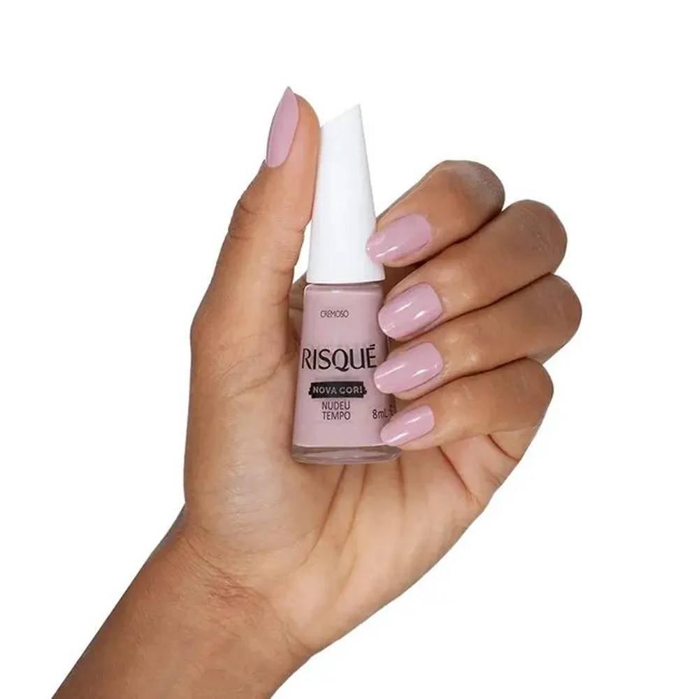 Esmalte Risqué Nudeu Tempo Cremoso 8ml - 2