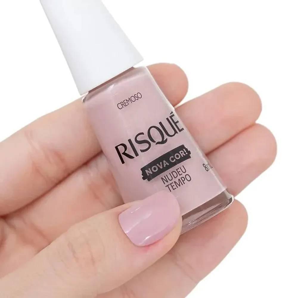 Esmalte Risqué Nudeu Tempo Cremoso 8ml - 3