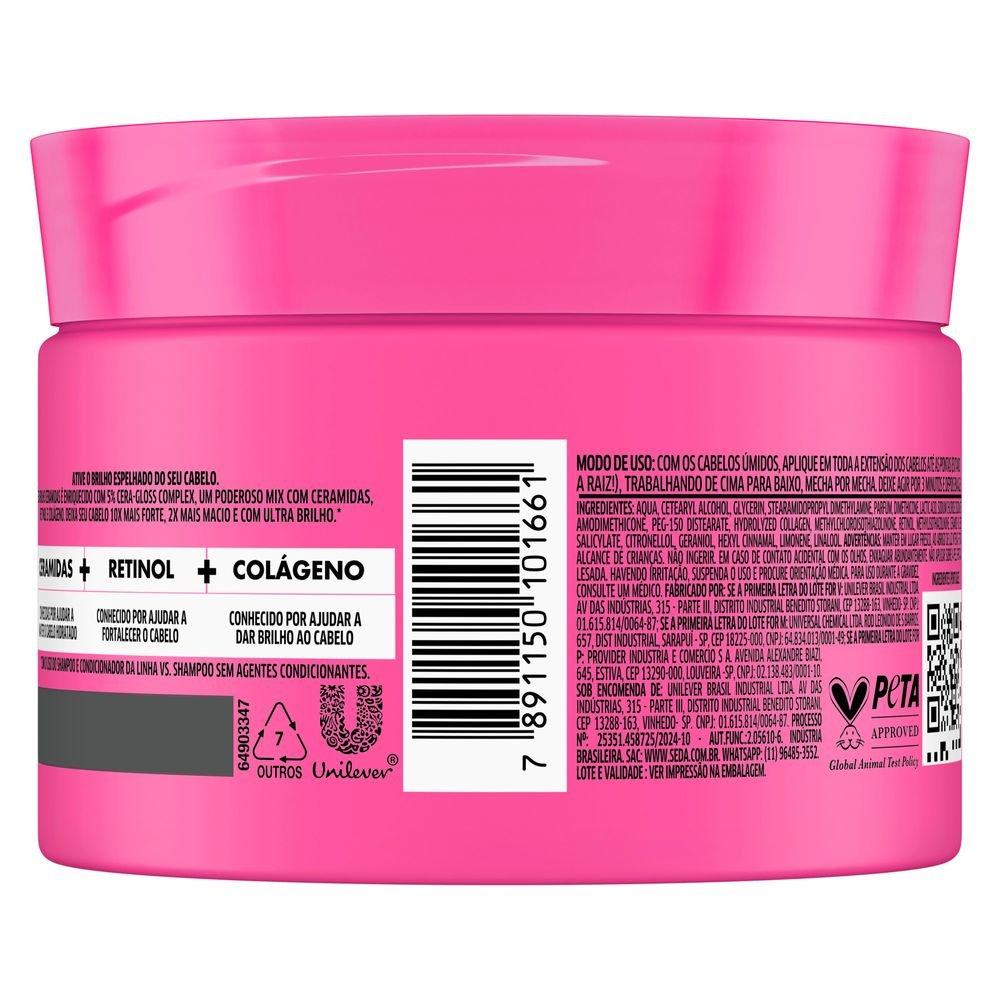 Máscara De Tratamento Capilar Seda Ceramidas 300g - 3
