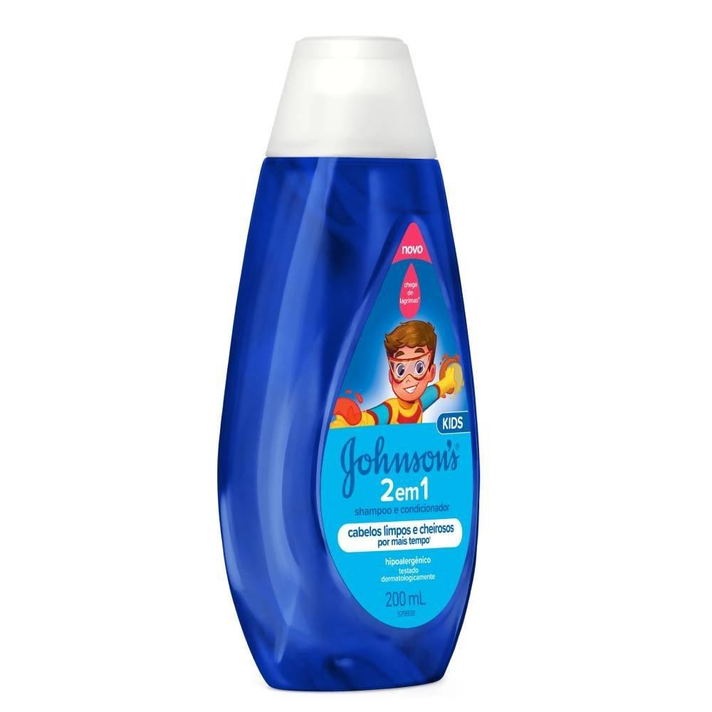 Shampoo E Condicionador Johnsons 2 Em 1 Kids 200ml - 2