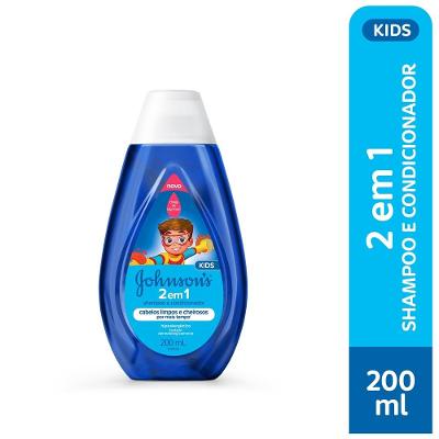 Shampoo E Condicionador Johnsons 2 Em 1 Kids 200ml