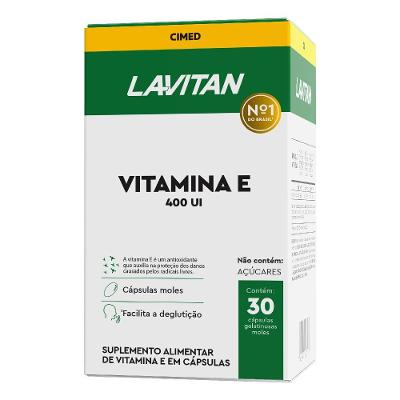 Vitamina E Lavitan 30 Cápsulas