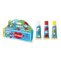Hidratante Labial Carmed Smurfs Blueberry Bisnaga Surpresa 10g - 2