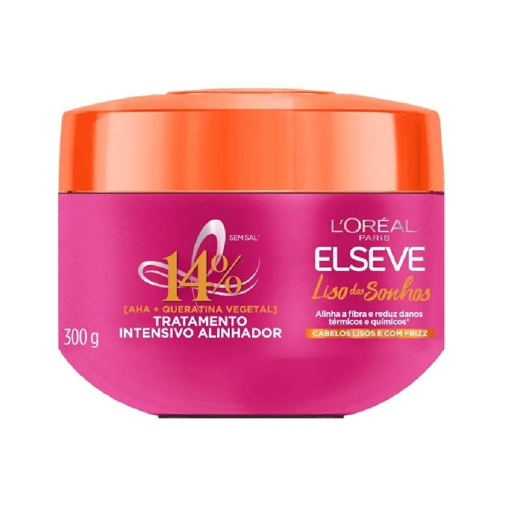 Creme De Tratamento Capilar L’oreal Paris Elseve Liso Dos Sonhos 300g - 1