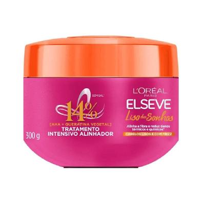 Creme De Tratamento Capilar L’oreal Paris Elseve Liso Dos Sonhos 300g