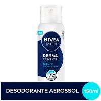  Desodorante Aerossol Nivea Men Derma Control Defende 150ml - 1