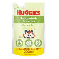Sabonete Líquido Infantil Huggies Camomila Refil 200ml - 1