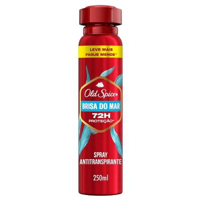 Desodorante Spray Antitranspirante Old Spice Brisa Do Mar 250ml