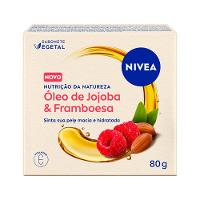 Sabonete Corporal Vegetal Em Barra Nivea Nutrição Da Natureza Óleo De Jojoba E Framboesa 80g - 2