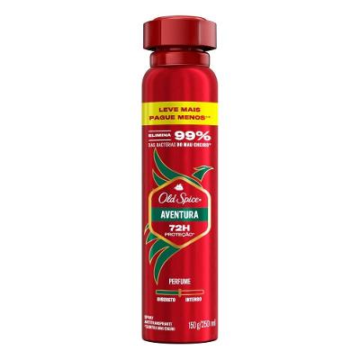 Desodorante Spray Antitranspirante Old Spice Aventura 250ml