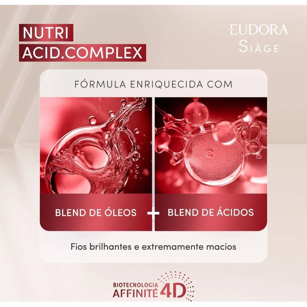 Óleo Capilar Em Creme Eudora Siàge Nutri Acid Complex 100ml - 4