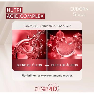 Óleo Capilar Em Creme Eudora Siàge Nutri Acid Complex 100ml