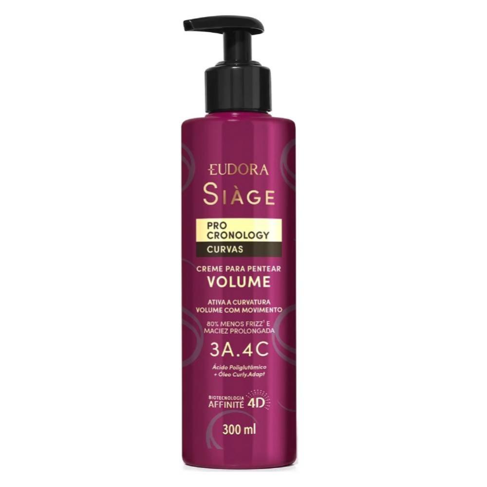 Creme Para Pentear Volume Siage Pro Cronology Curvas 300ml - 1