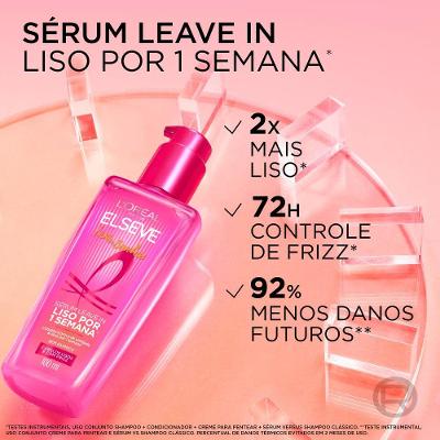 Sérum Capilar Elseve L’oréal Paris Liso Dos Sonhos 100ml