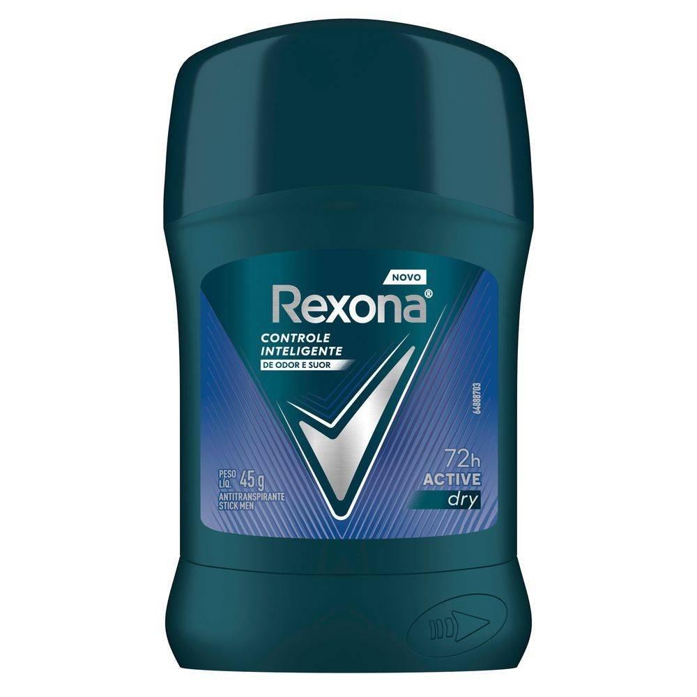 Desodorante Em Stick Rexona Active Dry 45g - 2