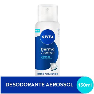 Desodorante Aerosol Nivea Derma Control Feminino Defende 150ml