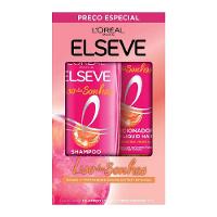Kit Elseve Liso Dos Sonhos Shampoo 375ml + Condicionador 170ml - 1