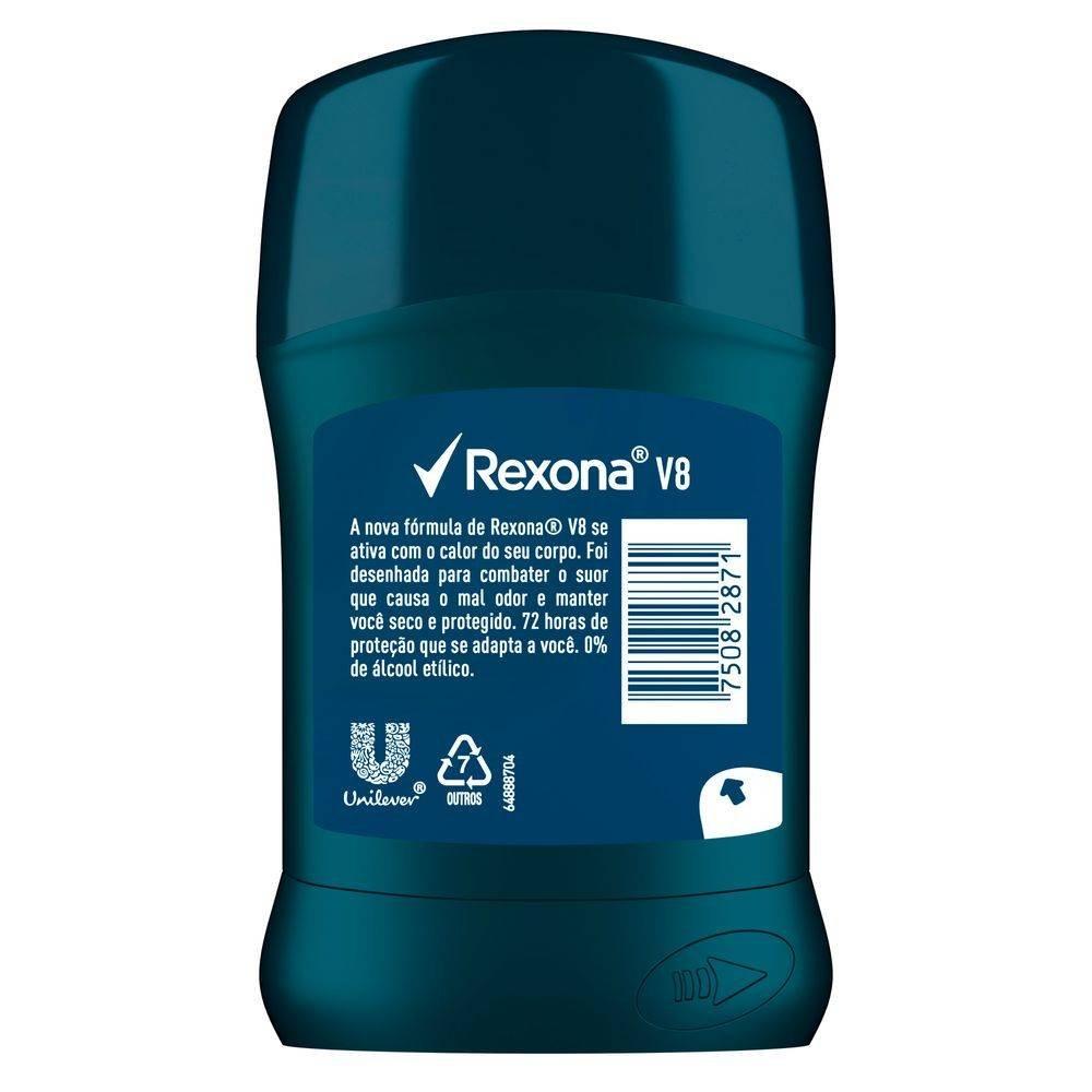 Desodorante Em Stick Rexona V8 45g - 3