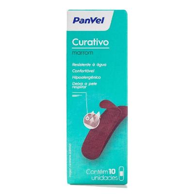 Curativo Marrom 10 Unidades Panvel