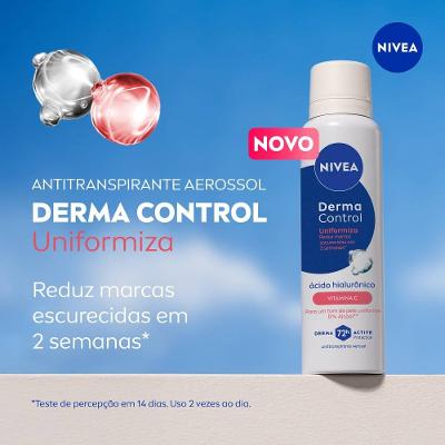 Desodorante Aerosol Nivea Derma Control Uniformiza 150ml
