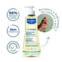 Óleo Corporal De Banho Mustela Stelatopia 500ml - 3