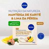 Kit Sabonete Em Barra Vegetal Nivea Nutrição Da Natureza Manteiga De Karité E Lima 6 Unidades De 80g - 3
