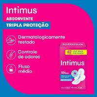 Absorvente Externo Intimus Tripla Proteção Suave Com Abas 42 Unidades - 3