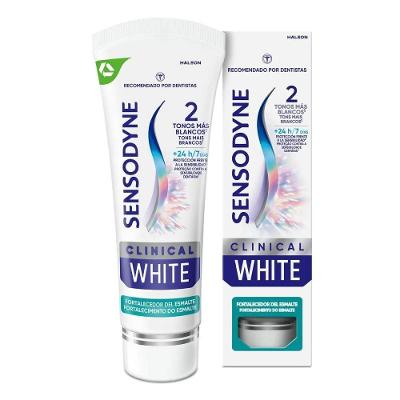 Creme Dental Sensodyne Clinical White Com Ação Clareadora 100g