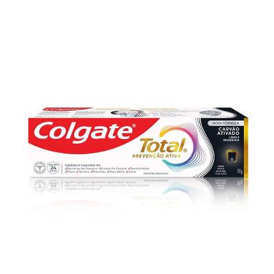 Creme Dental Colgate Total 12 Carvão Ativado 90g