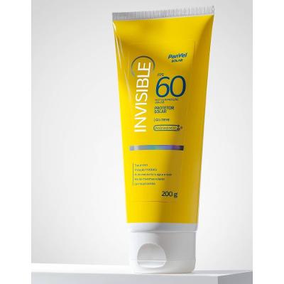 Protetor Solar Corporal Gel Creme Invisible Panvel Fps60 200g