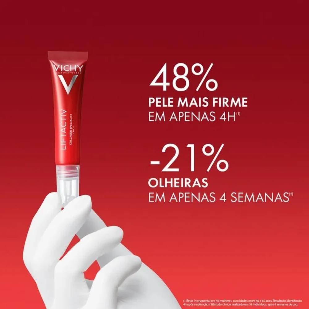 Creme Para Área Dos Olhos Vichy Liftactiv Collagen Specialist 16 15ml - 3