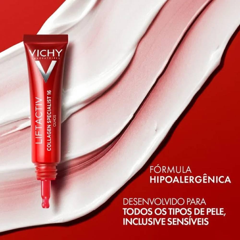 Creme Para Área Dos Olhos Vichy Liftactiv Collagen Specialist 16 15ml - 5