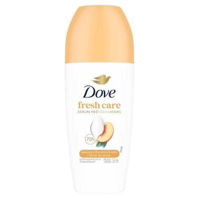 Desodorante Roll-on Dove Fresh Care Pêssego E Leite De Arroz 50ml