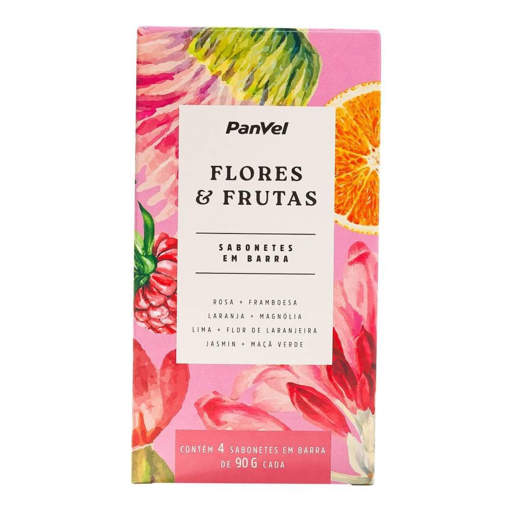 Kit Sabonetes Panvel Flores E Frutas 4 Unidades 90g Cada - 2