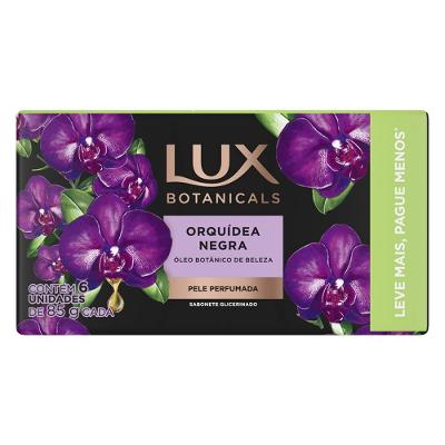 Kit Sabonete Em Barra Lux Botanicals Orquídea Negra 6 Unidades De 85g Cada