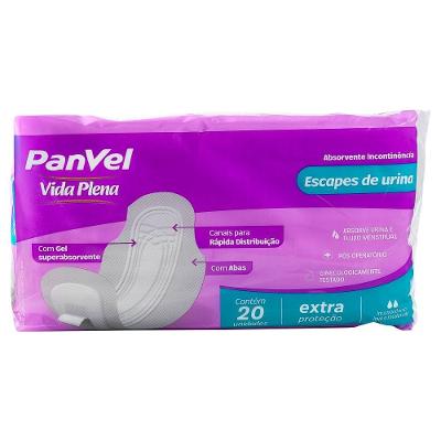 Absorvente Para Incontinência Leve Vida Plena Panvel 20 Unidades