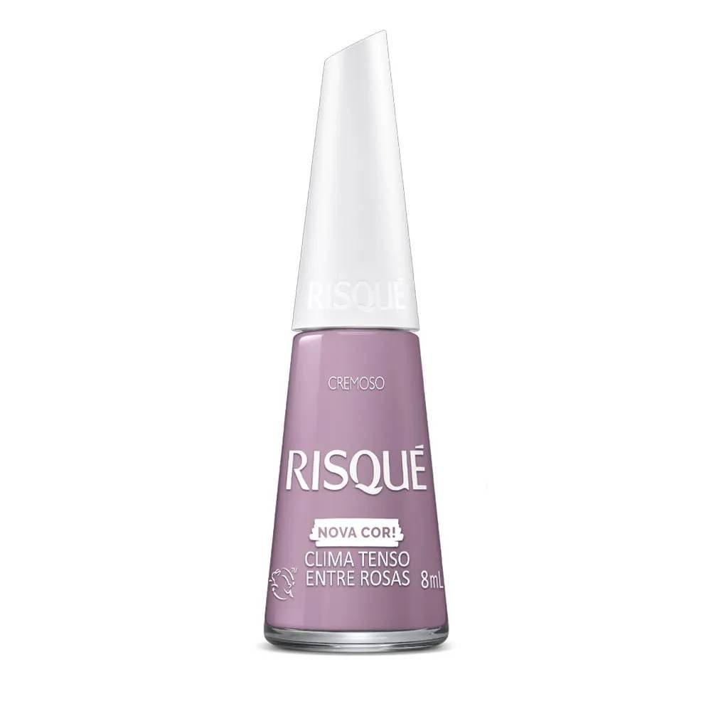 Esmalte Risqué Clima Tenso Entre Rosas Cremoso 8ml - 1
