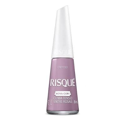 Esmalte Risqué Clima Tenso Entre Rosas Cremoso 8ml